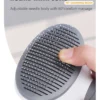 Close-up of the Pet Hair Shedding Comb featuring fine, rounded teeth for gentle and effective grooming